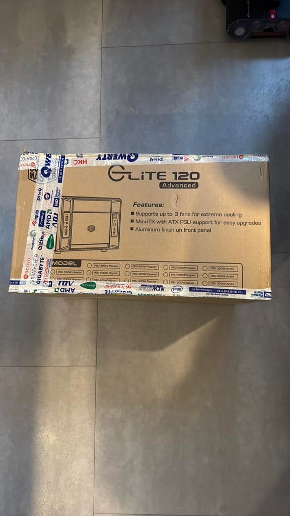 CoolerMaster Elite 120 advanced wit, Ophalen of Verzenden, Nieuw