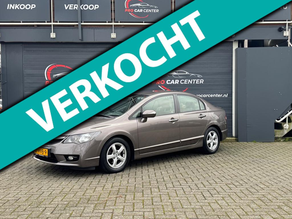 Honda Civic 1.3 Hybrid Comfort AUT|CRUISE|CLIMATE|STOEL.VER|, Euro 5, Gebruikt, Beige, Bruin