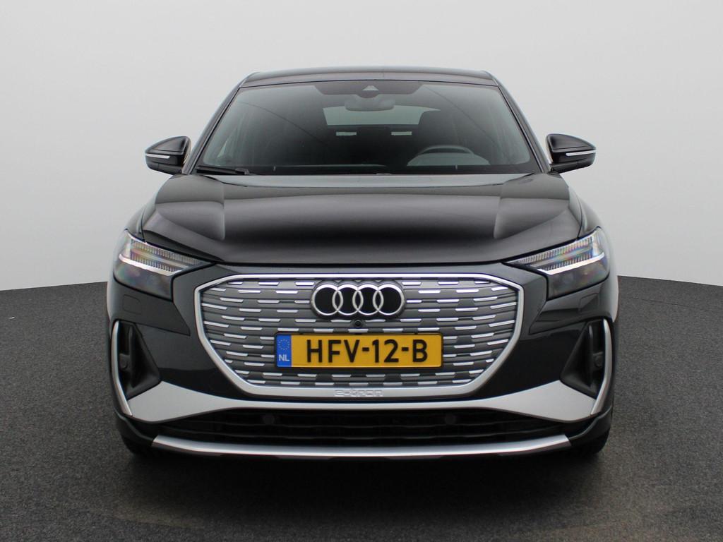 Audi Q4 Sportback e-tron 45 quattro S Edition 82 kWh l Adapt, Auto's, 12 maanden, Stof, Zwart, 2135 kg