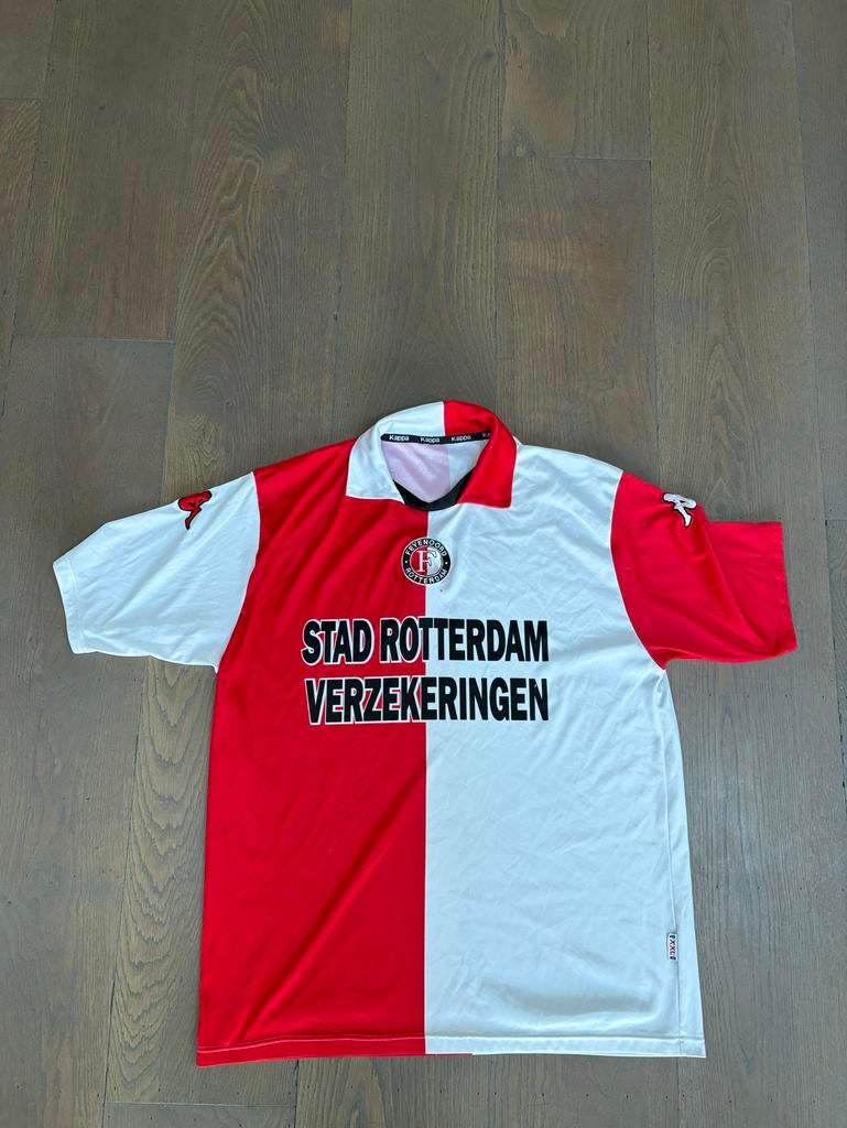 Retro Feyenoord shirt 2003-2004, Ophalen of Verzenden, Gedragen, Overige maten, Rood