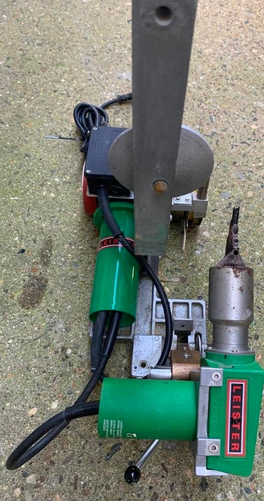 Leister kunstof lasaparaat, Ophalen of Verzenden, Gebruikt