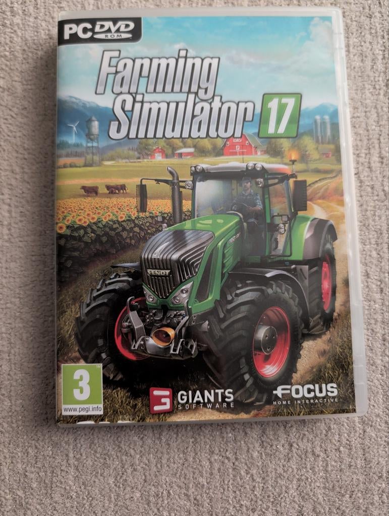 Farming Simulator 17 voor PC - Zo goed als nieuw, Spelcomputers en Games, Games | Pc, Online, Ophalen of Verzenden, Zo goed als nieuw