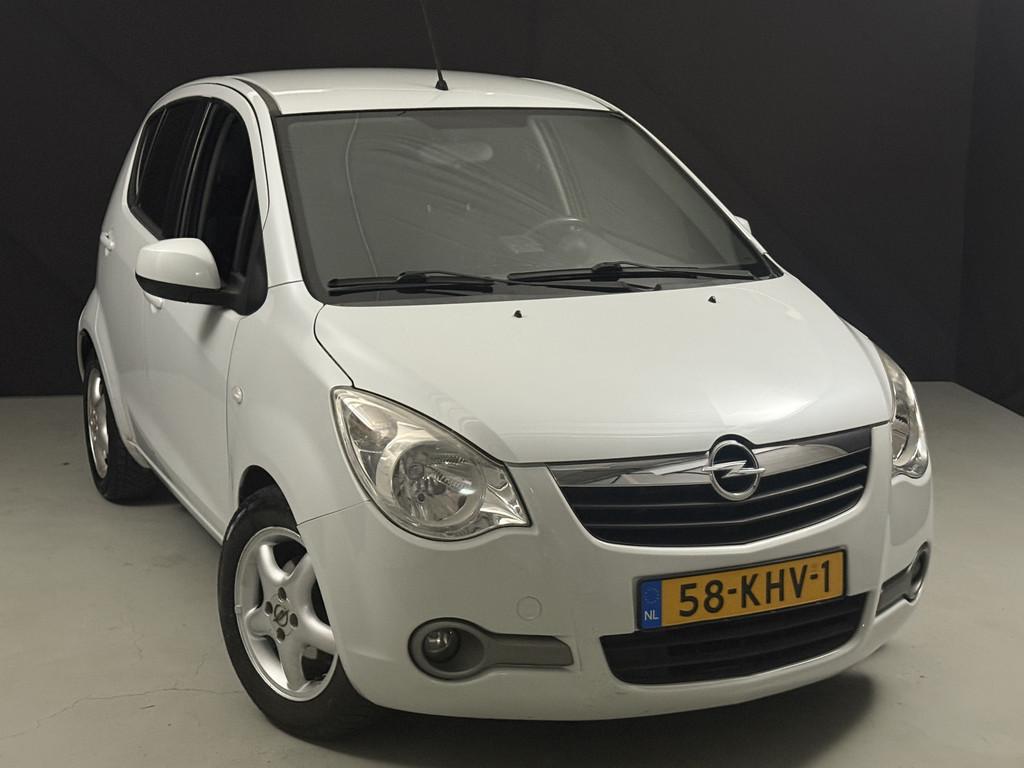 Opel Agila 1.2 Edition *AC*Zuinig*Goedkoop* (bj 2009), Voorwielaandrijving, 86 pk, 4 cilinders, 965 kg