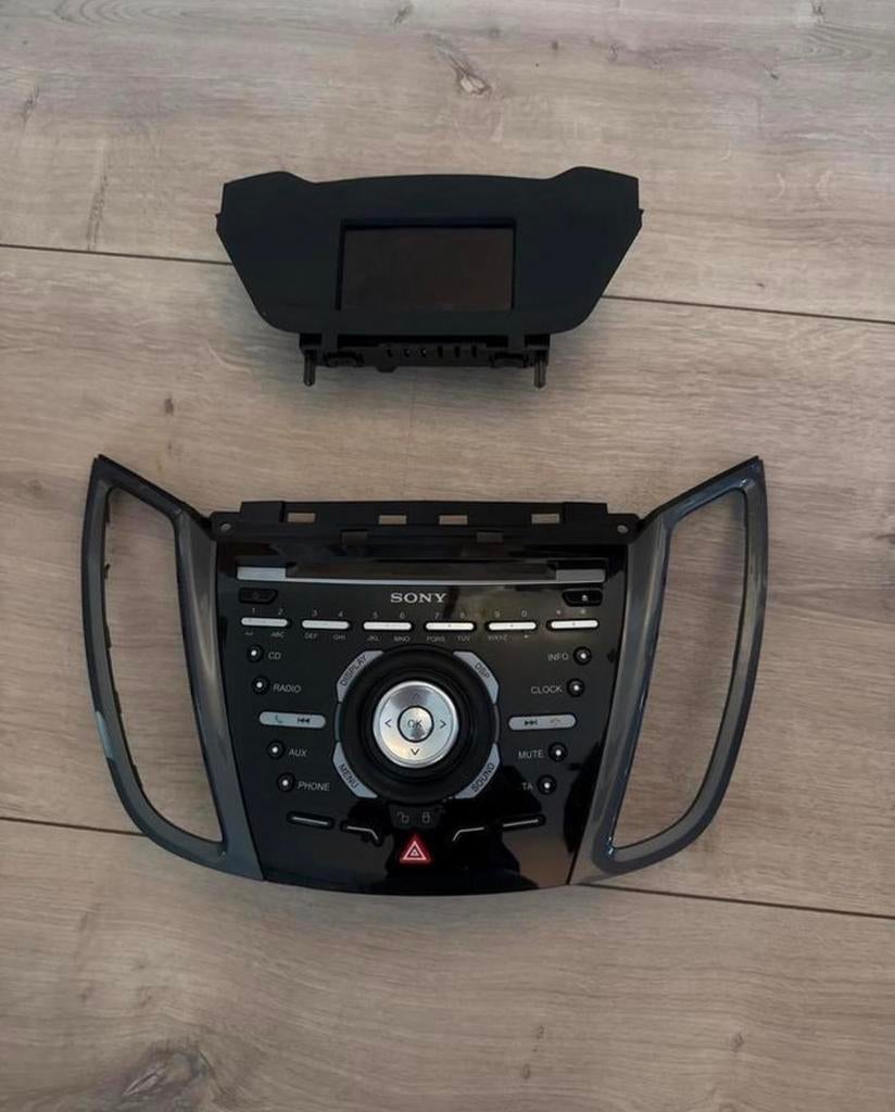 Originele Sony autoradio met display voor Ford Focus, Ophalen of Verzenden, Gebruikt
