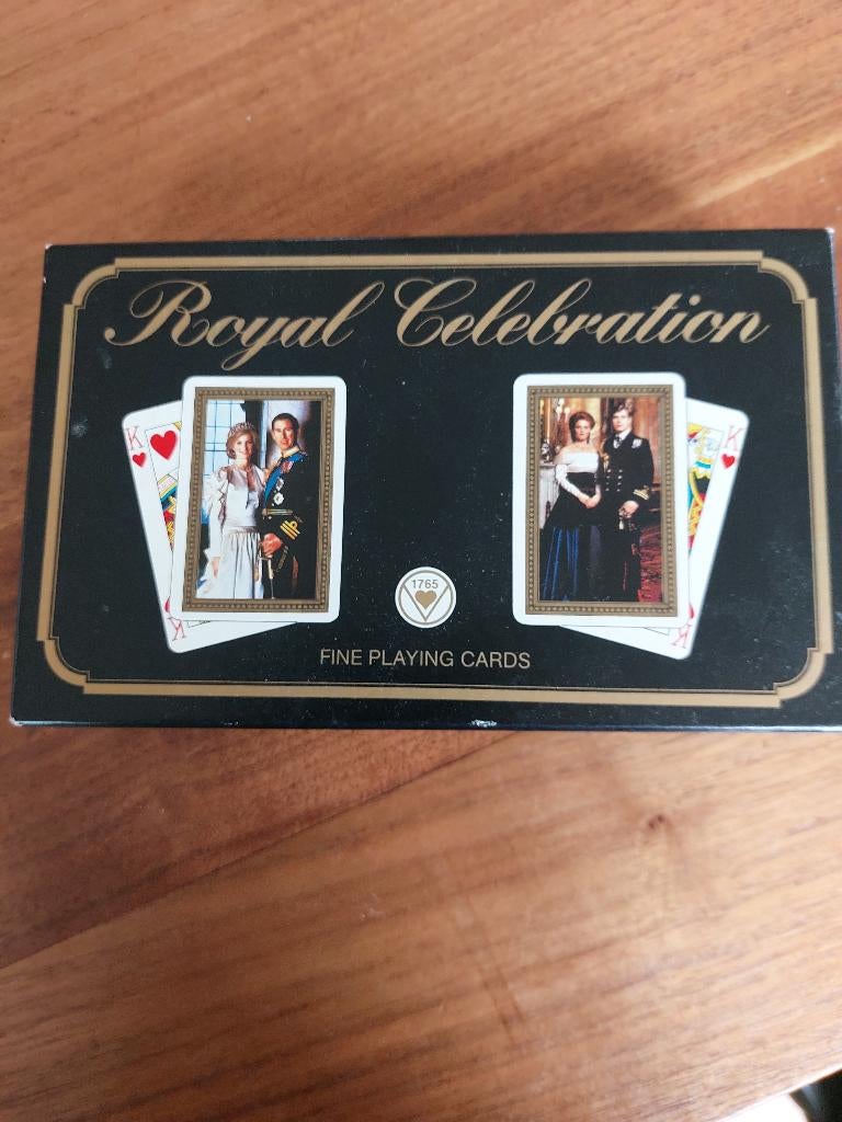 Koninklijk huis Speelkaarten met Britse royals, Verzamelen, Koninklijk Huis en Royalty, Ophalen, Zo goed als nieuw, Buitenland