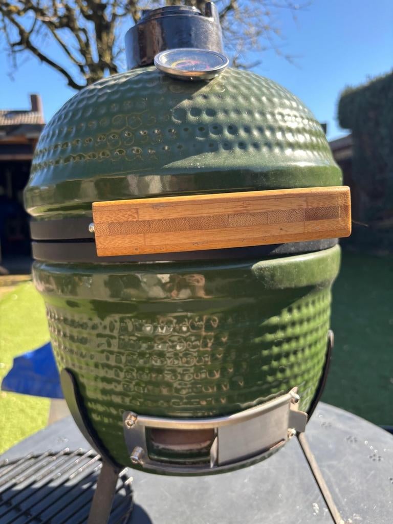 Kleine kamado bbq, Tuin en Terras, Houtskoolbarbecues, Ophalen, Gebruikt