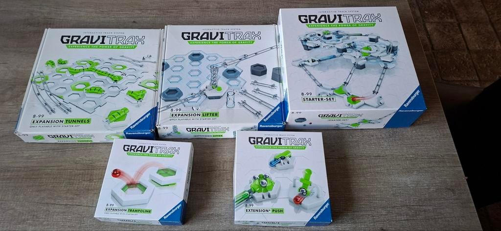 Gravitrax starter pakket met 4 uitbreidingsets, Ophalen, Speelkaart(en)