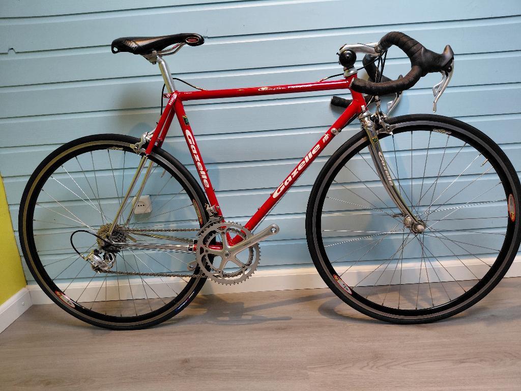 Racefiets Gazelle AA super Champion Mondiale, Fietsen en Brommers, Fietsen | Racefietsen, Zo goed als nieuw, Heren, Gazelle, Minder dan 10 versnellingen