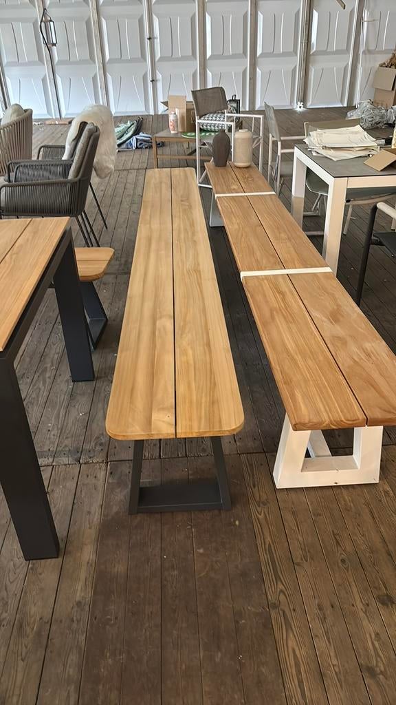 Banken van merk suns, Ophalen, Nieuw