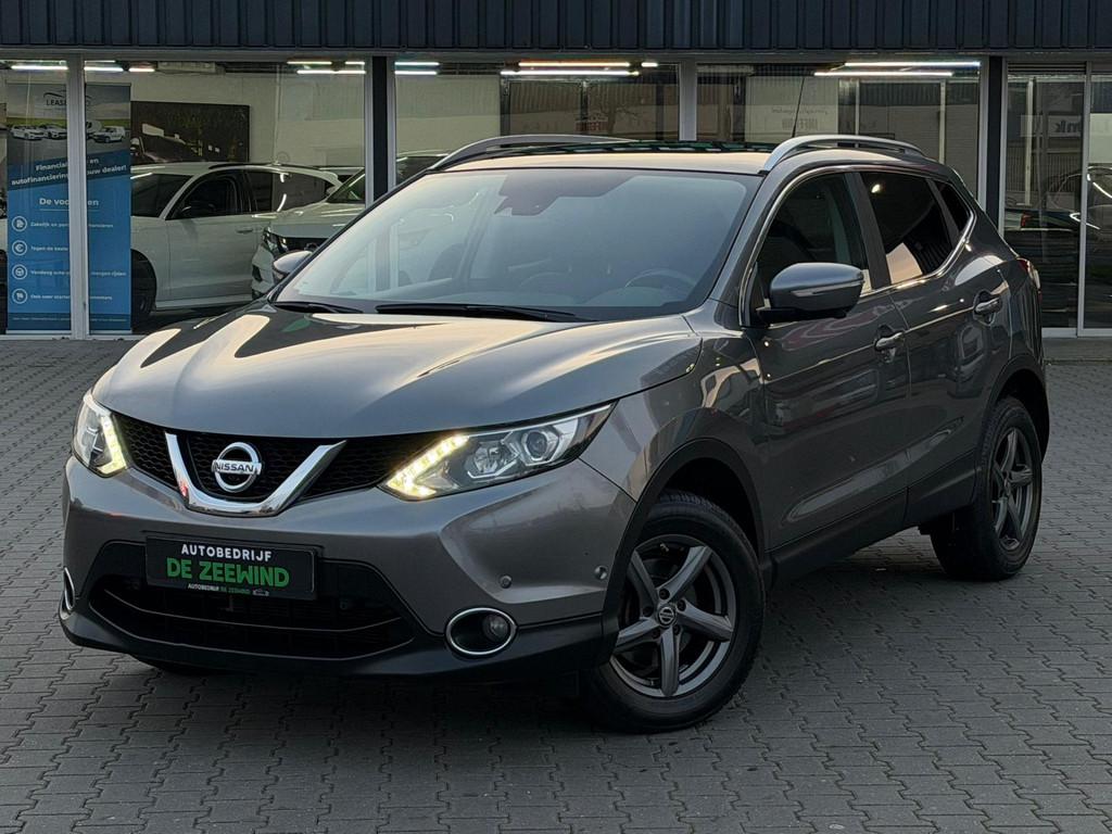 Nissan Qashqai 1.2 Tekna|Panoramadak|leer|Stoelverwarming, Auto's, Voorwielaandrijving, Euro 5, Gebruikt, 4 cilinders