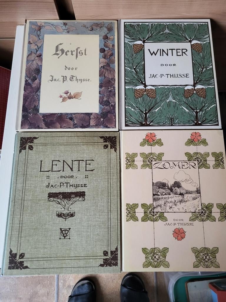Zomer .herfst winter. Lente Jacob. P.Thijsse, Bloemen, Planten en Bomen, Ophalen of Verzenden, Zo goed als nieuw, Jac. P. Thijsse