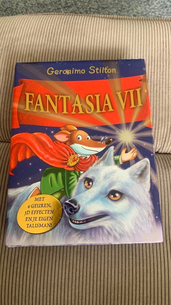 Geronimo Stilton - Fantasia VII, Geronimo Stilton, Ophalen of Verzenden, Zo goed als nieuw, Sprookjes