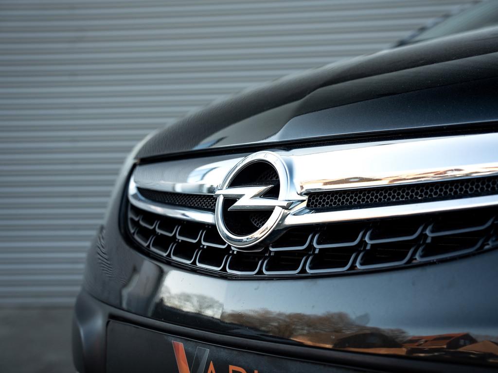 Opel Corsa 1.4 Turbo Cosmo Navi, Euro 5, Stof, Gebruikt, Zwart