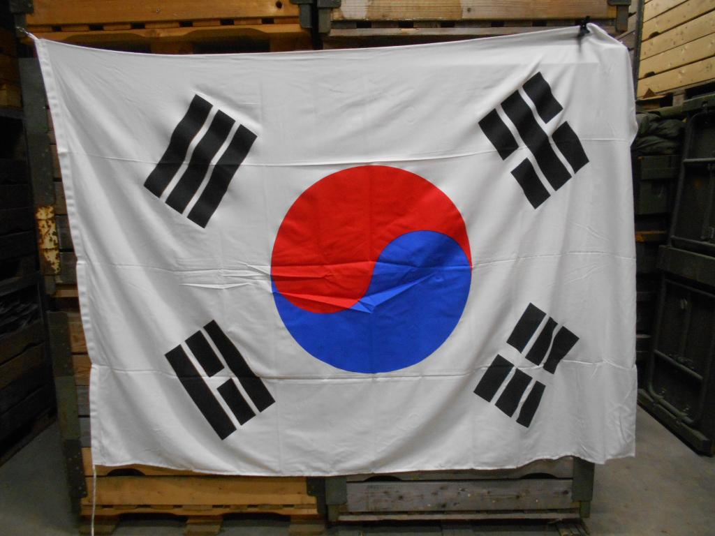 Scheepsvlag Shipmate vlag Zuid Korea Ca 150x225 cm, Ophalen of Verzenden, Zo goed als nieuw
