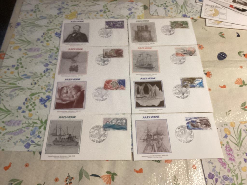 No905 8fdc Jules Verne Monaco Heb van Nederland jaargangen, Postzegels en Munten, Postzegels | Eerstedagenveloppen, Onbeschreven