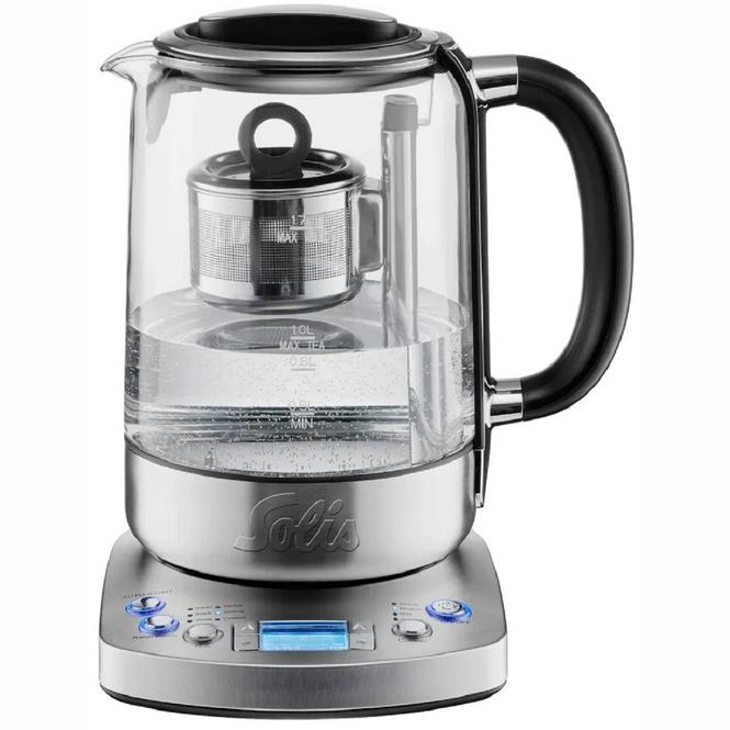 Waterkoker Solis Tea Kettle Automatic 5518 Zilver, Nieuw, Ophalen of Verzenden, Nvt, Nvt