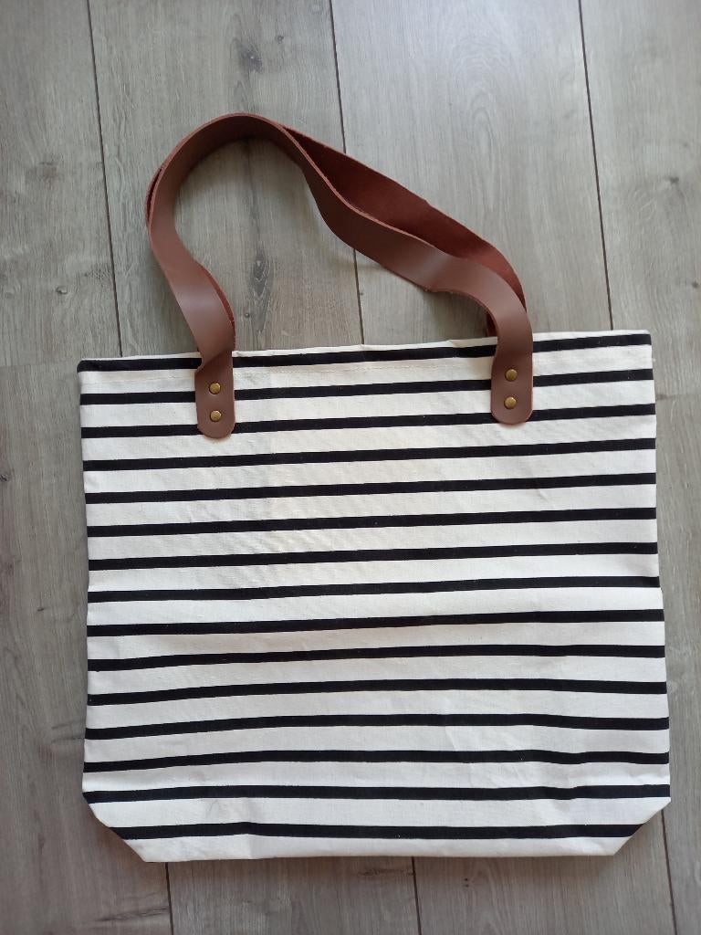 Nieuw! Tas, Ophalen of Verzenden, Nieuw, Beige, Shopper