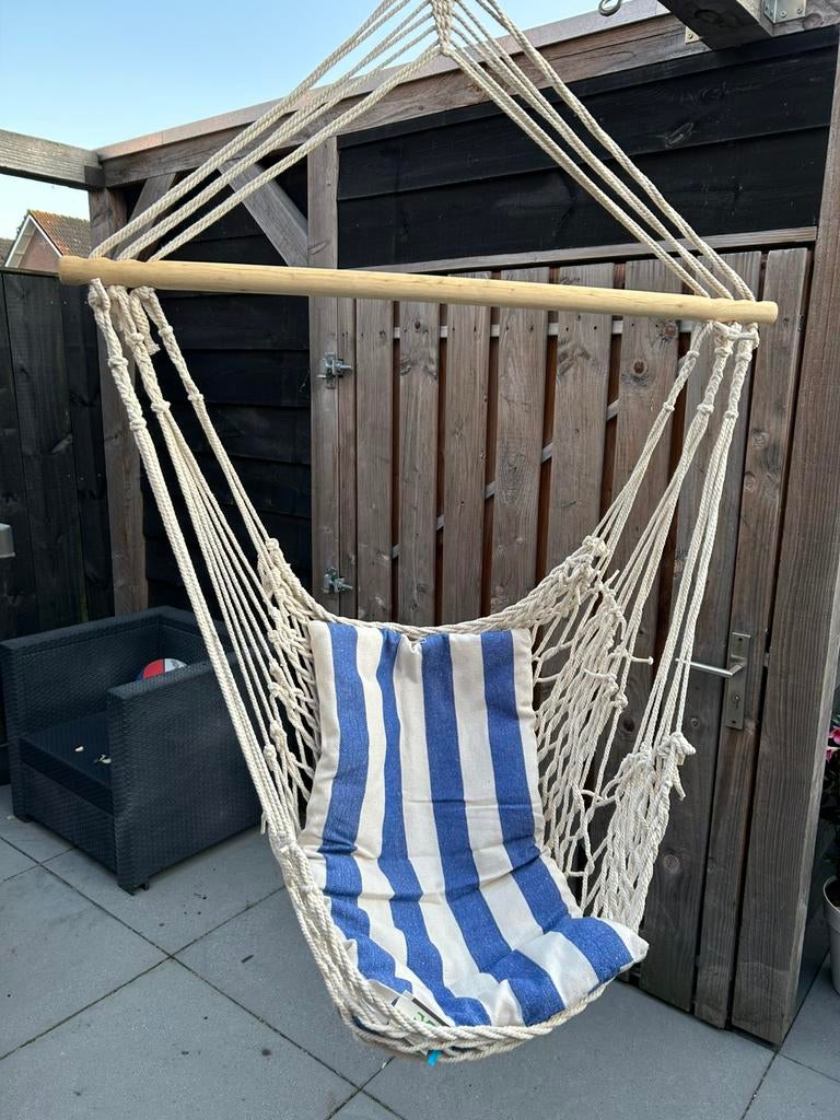 Hangmat, Tuin en Terras, Hangmatten, Opvouwbaar, Nieuw, Ophalen of Verzenden, Eenpersoons