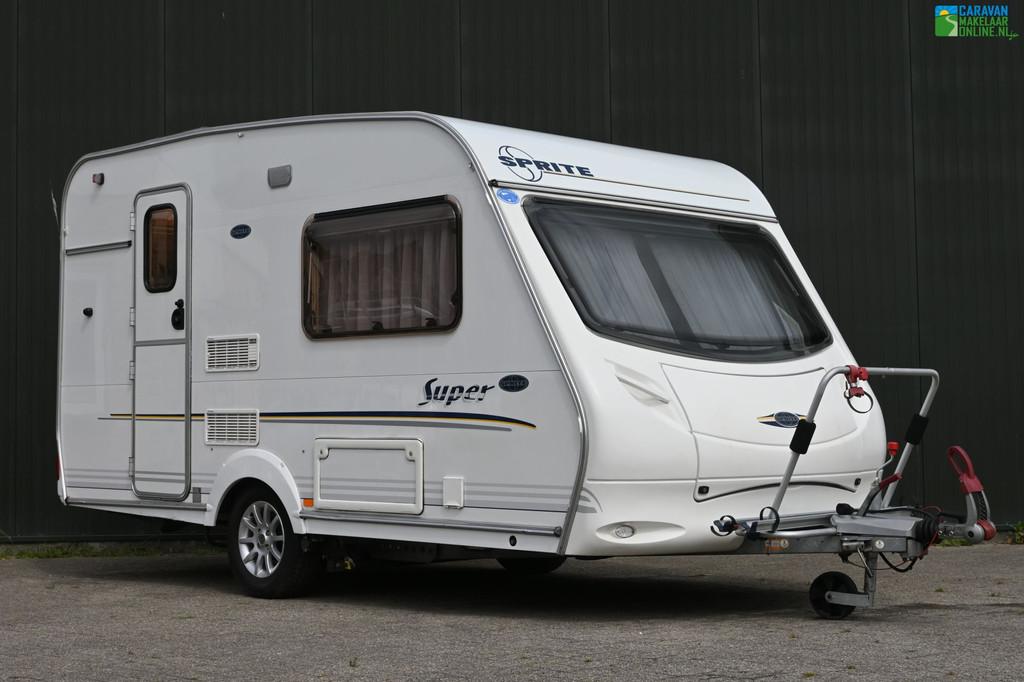 Sprite Super 390 EK Unico Voortent|Mover|Fietsendragers etc., Caravans en Kamperen, Caravans, Standaardzit, Tot en met 2, Bedrijf