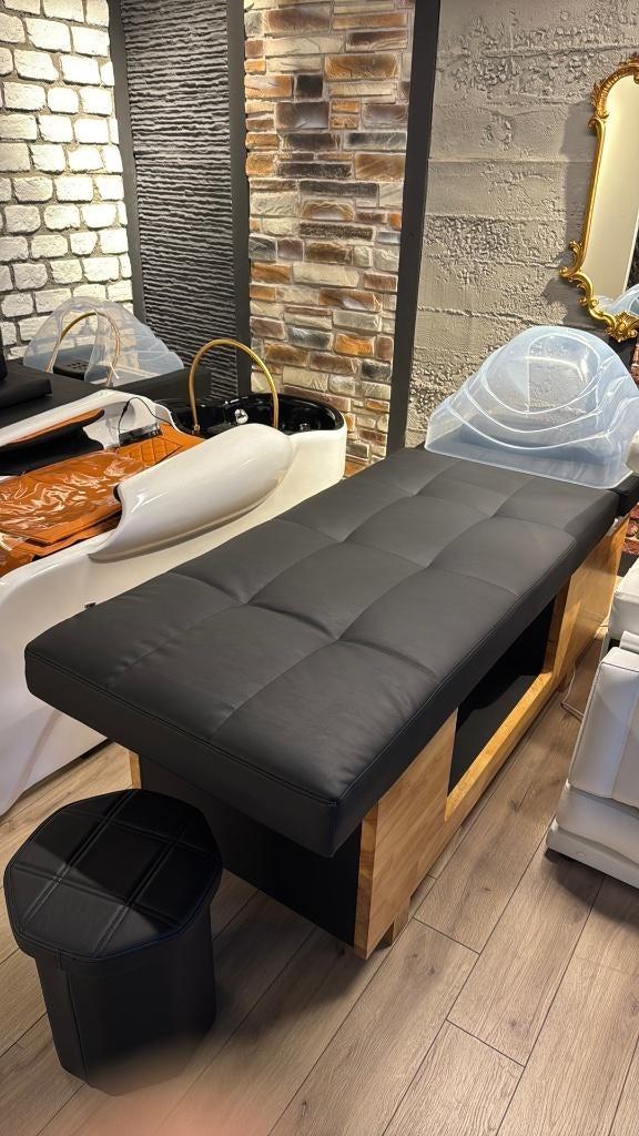 Japanse Head Spa Kappers Kapsalon Groothandel KORTING, Ophalen, Zwart, Nieuw, Leer