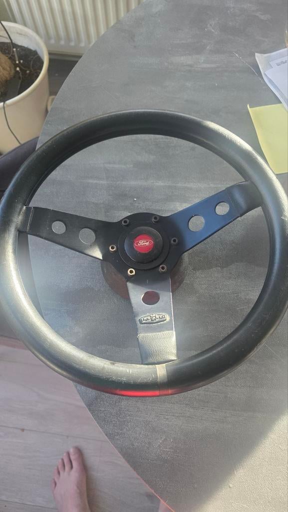 stuurwiel  en adaptor  Ford Escort Sierra, Ophalen of Verzenden, Ford