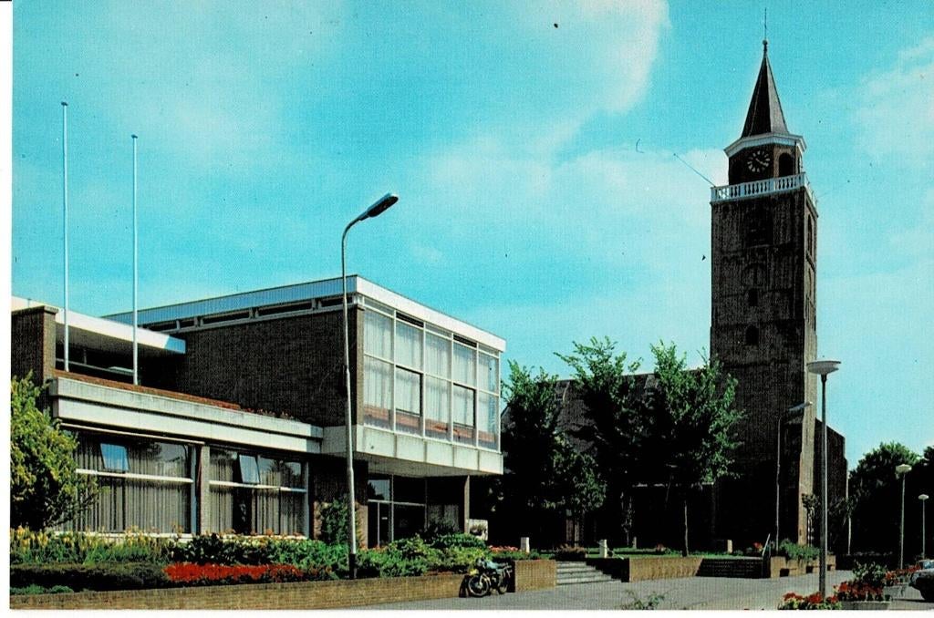 Rijnsburg, Kerk, Ophalen of Verzenden, Ongelopen, Zuid-Holland