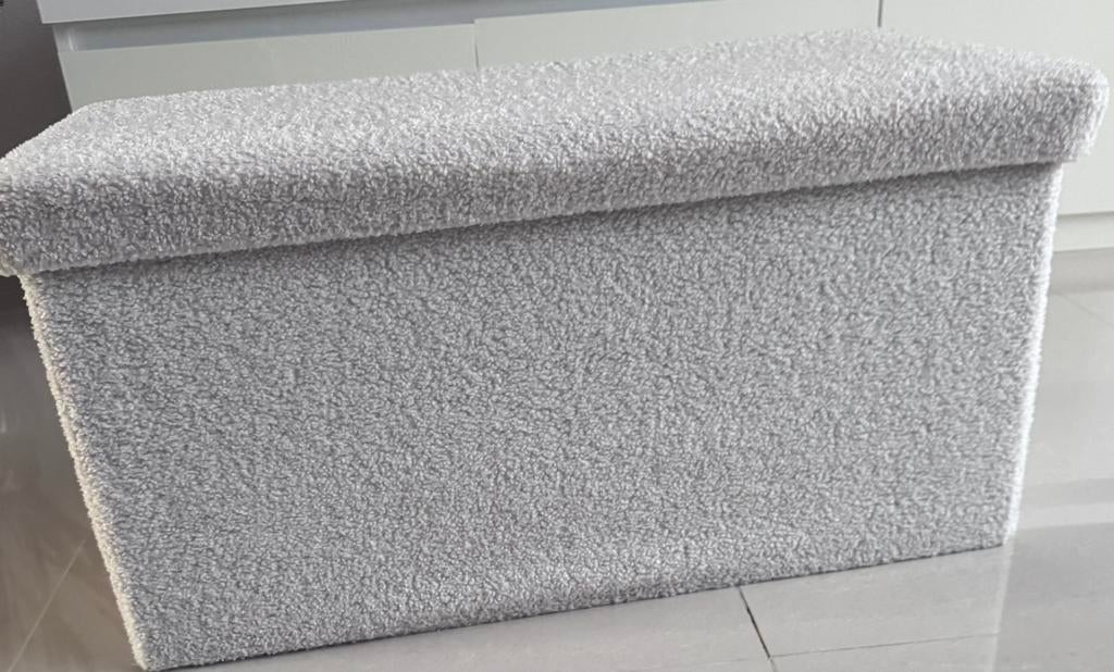 Xl teddy opberg poef ziet er goed uit, Ophalen of Verzenden, Zo goed als nieuw