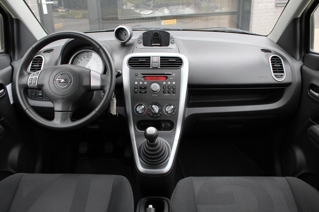 Opel Agila 1.2 Edition / Airco / LMV 15" / N.A.P. (bj 2010), Voorwielaandrijving, 4 cilinders, Origineel Nederlands, Bedrijf