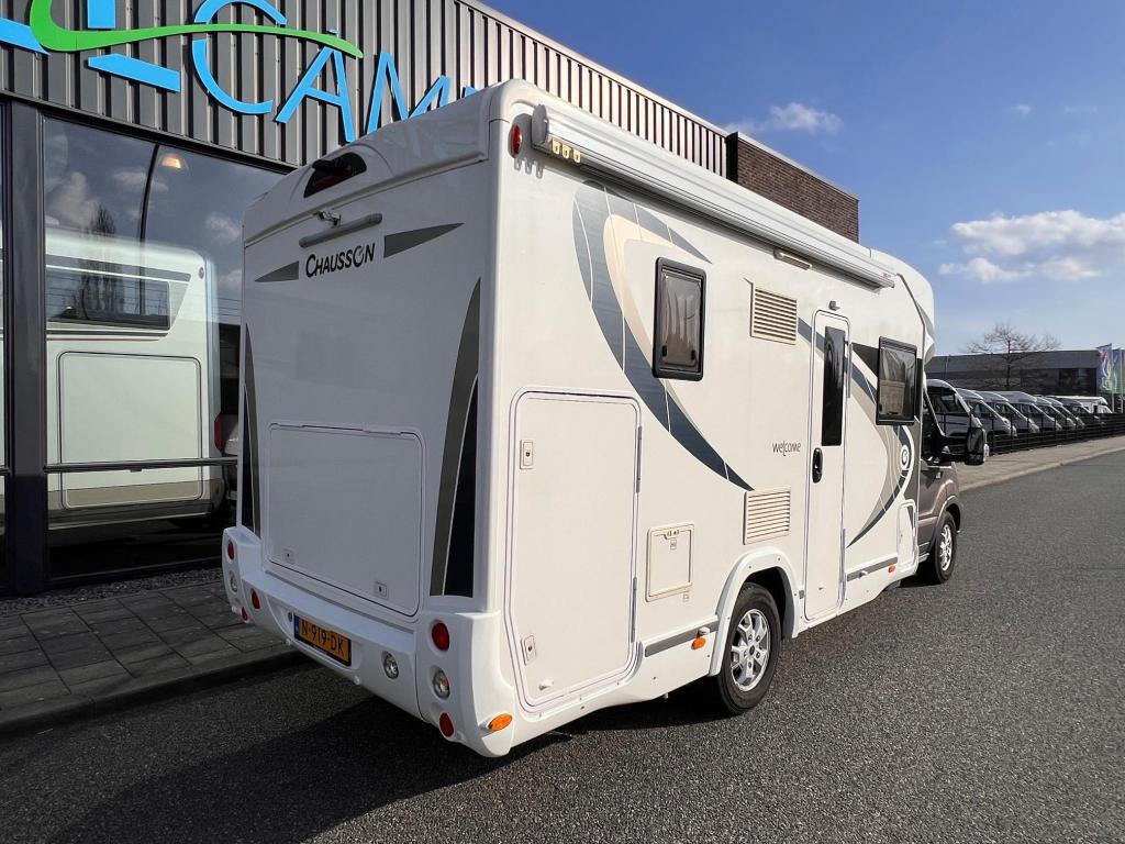 Chausson 630 Welcome 2X ZONNEPAN./2X CAMERA, Caravans en Kamperen, Campers, Ford, Tot en met 3, Half-integraal, Chausson
