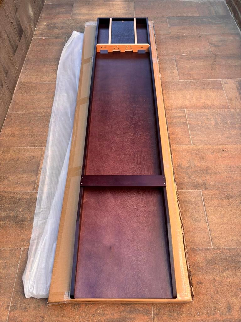 Sjoelbak wedstrijd beukenhout ongebruikt, Hobby en Vrije tijd, Ophalen, Nieuw