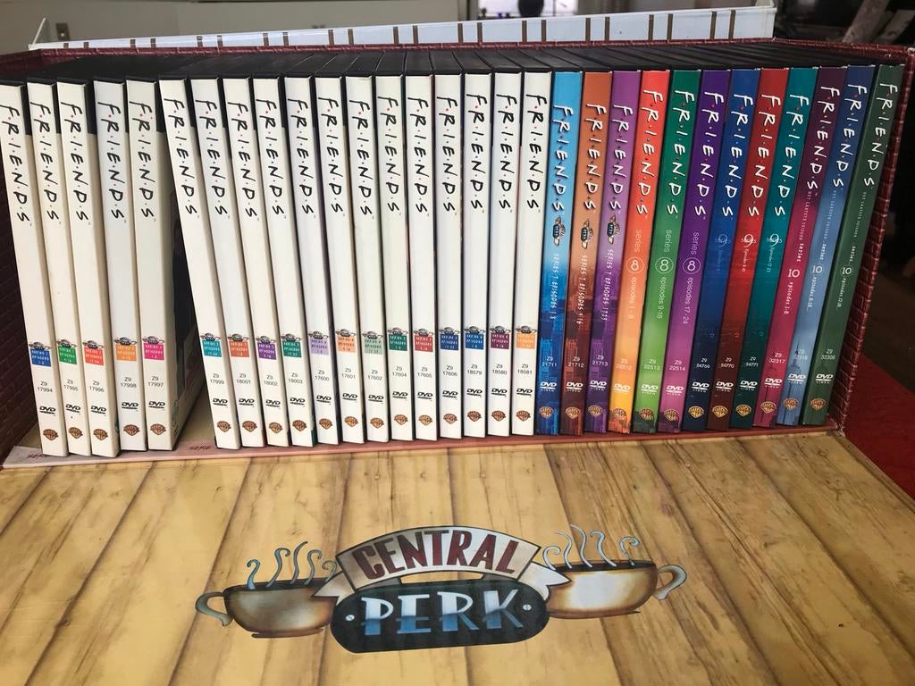 FRIENDS complete serie 10 seizoenen DVD boxset, Ophalen, Alle leeftijden, Boxset, Zo goed als nieuw
