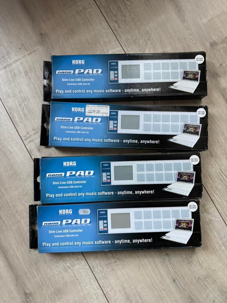Korg nanoPAD, Verzenden, Zo goed als nieuw