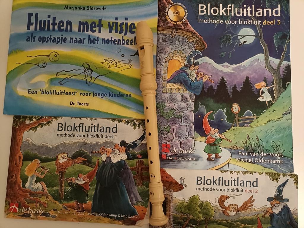 Blokfluit en eerste blokfluit boeken, Boeken, Ophalen of Verzenden