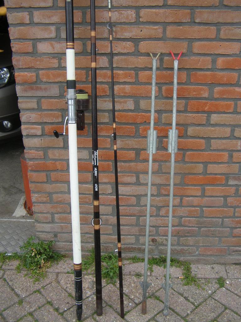 STRANDHENGEL & STEUNEN, Watersport en Boten, Hengelsport | Zeevissen, Ophalen, Gebruikt, Werphengel