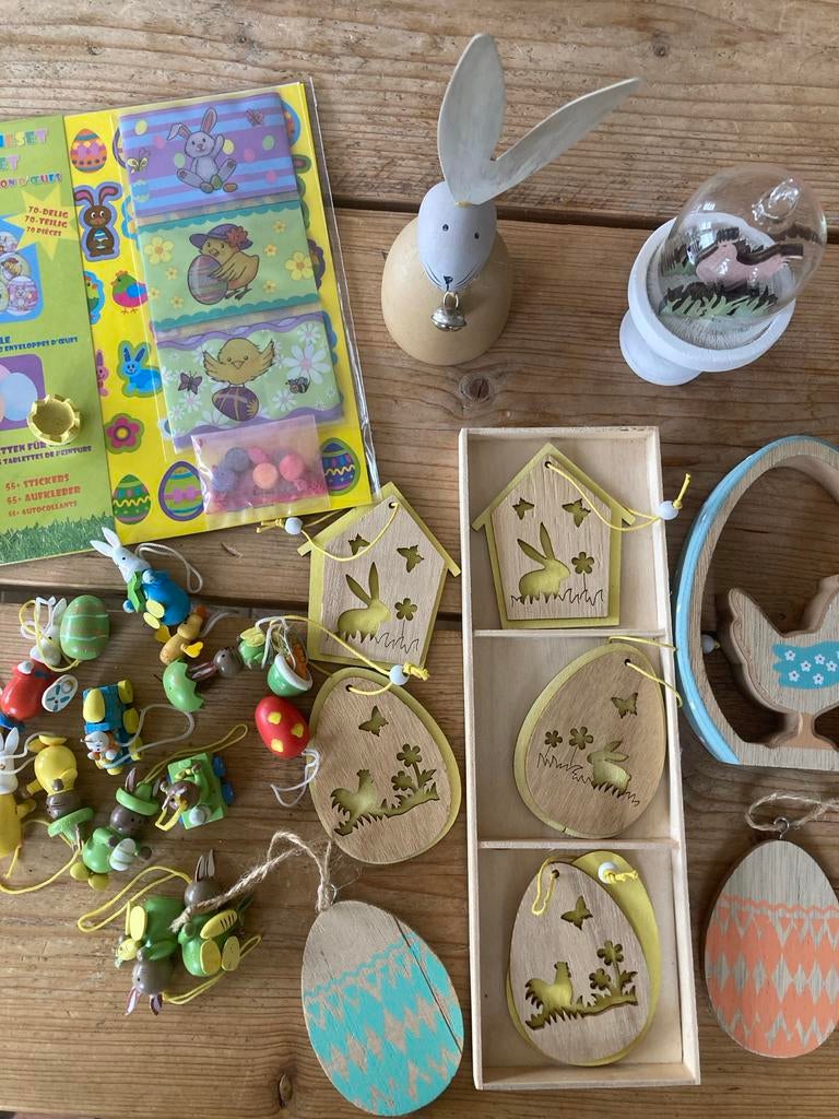 Paas spullen (Intratuin Hema) en puzzeltje, Diversen, Ophalen, Zo goed als nieuw