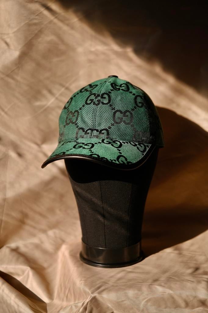 groene Gucci GG Canvas pet - gloednieuw, Ophalen of Verzenden, Nieuw, One size fits all, Pet