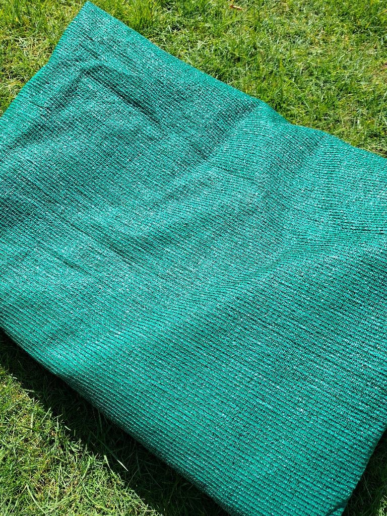 Grondzeil groen, 140x495, Ophalen, Gebruikt