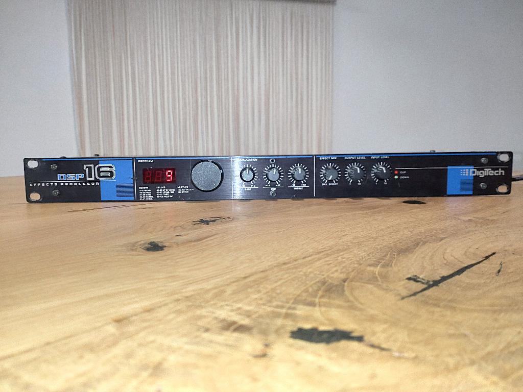 Digitech DSP16 Effects Processor, Ophalen of Verzenden, Gebruikt, Delay of Echo
