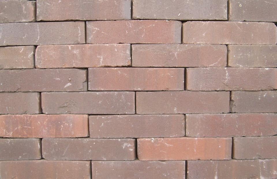 Aktie gebakken Waaltjes / Waalformaat Donkerbruin genuanceer, Ophalen of Verzenden, Nieuw, Keramiek, Terrastegels