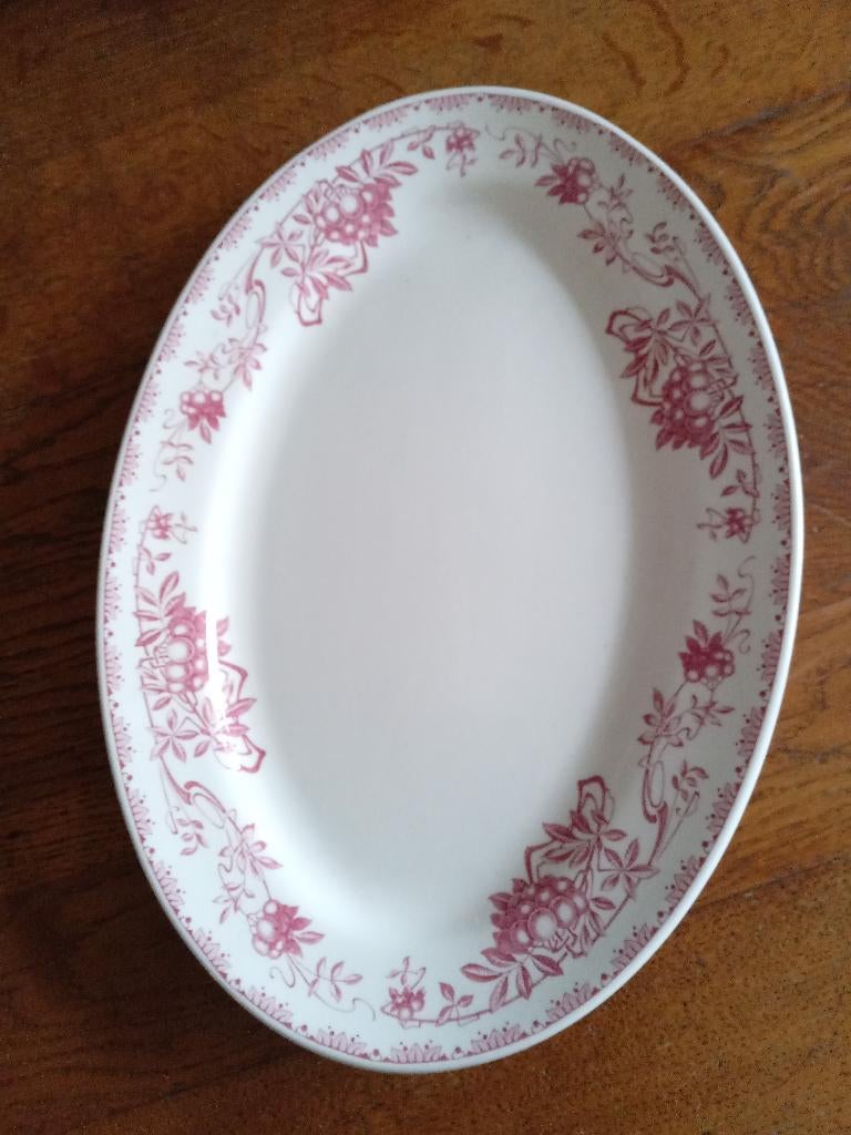 ovalen serveerschaal Royal Boch serie SORBIER, Antiek en Kunst, Ophalen of Verzenden