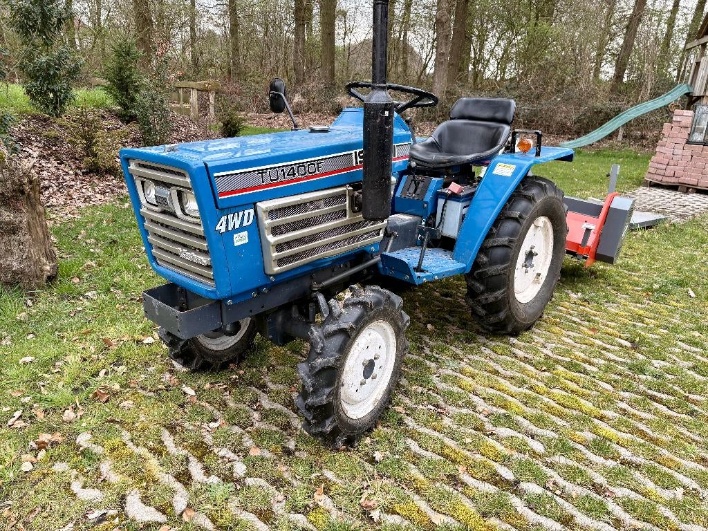 Iseki TU1400 minitractor met werktuigen, Gebruikt, Tot 2500, Tot 80 Pk, Ophalen