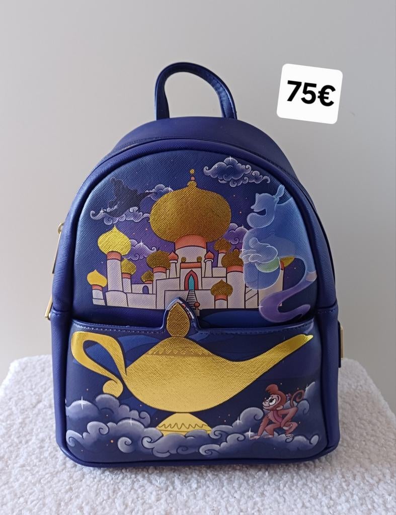 Nieuwe Disney Loungefly Rugtas - Aladdin, Minder dan 30 cm, Disney of Dora, Nieuw, Ophalen of Verzenden