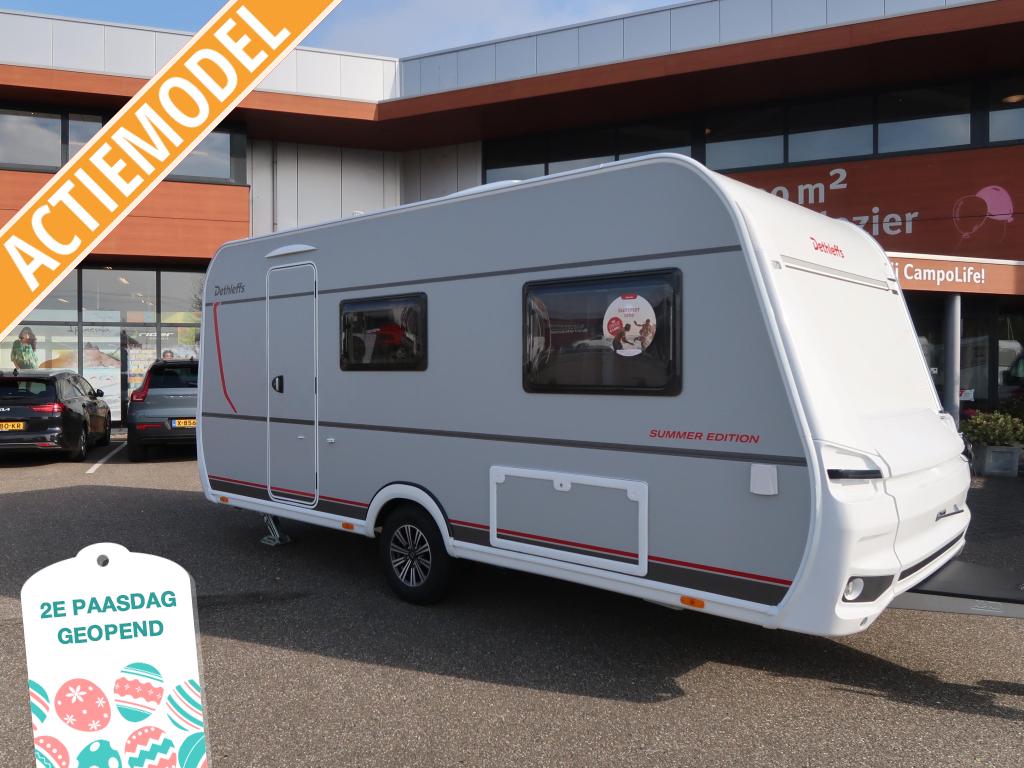 Dethleffs Camper 460 EL SUMMER EDITION, Schokbreker, Tot en met 3, Overige typen, Dethleffs
