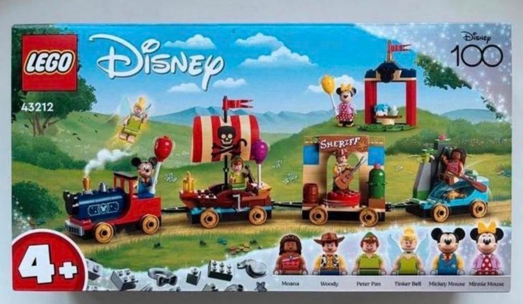 Lego Disney 100 Jaar Celebratie Trein 43212 Nieuw in doos!, Lego, Denemarken, Nieuw, Ophalen of Verzenden