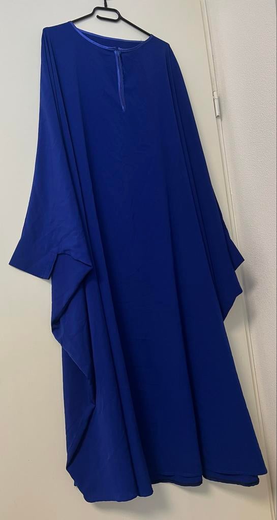 Prachtige kobaltblauwe kaftan/abaya, Kleding | Dames, Tops, Gedragen, Blauw, Ophalen of Verzenden