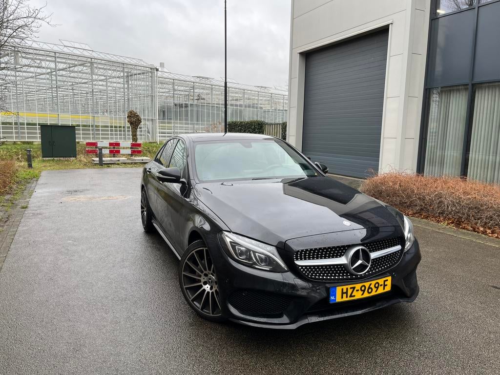 Mercedes-Benz C-Klasse C180 1.6 115KW Aut7 2014 Zwart, Auto's, Mercedes-Benz, Particulier, C-Klasse, ABS, Adaptieve lichten, Airconditioning