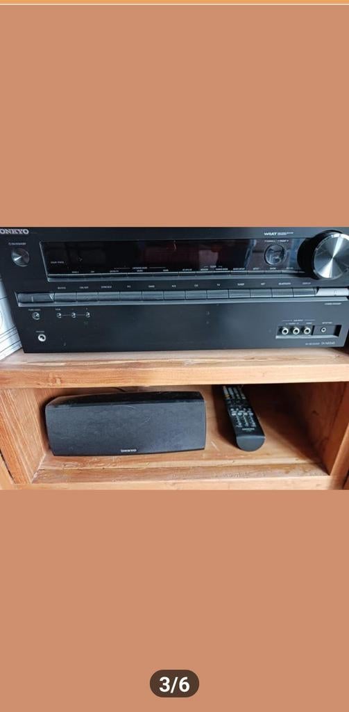 Onkyo TXNR545 versterker, Overige merken, 70 watt of meer, Ophalen of Verzenden, 5.1-systeem