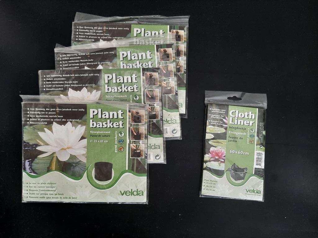 Velda vijver inlegdoek plantenmand, Tuin en Terras, Vijver-toebehoren, Ophalen of Verzenden, Nieuw, Overige typen