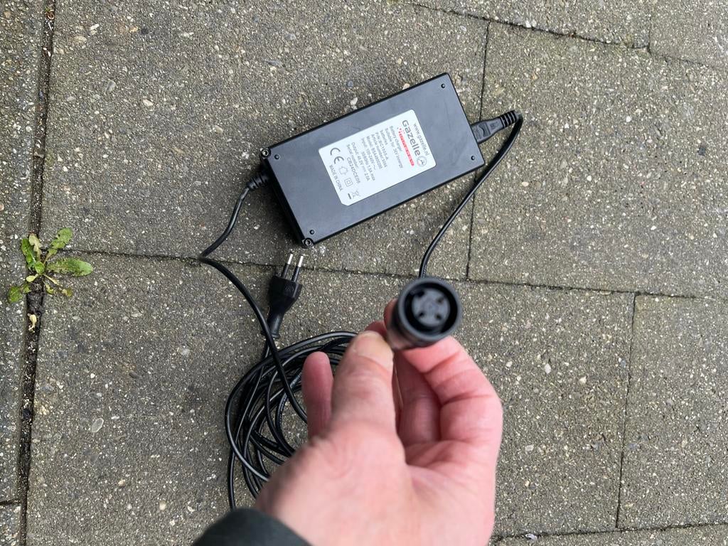 Gazelle fietsoplader, Ophalen of Verzenden, Gebruikt