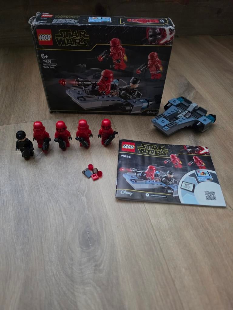 Lego Star Wars set 75266 Sith Troopers Battle Pack, Star Wars, Lego, Ophalen of Verzenden, Zo goed als nieuw